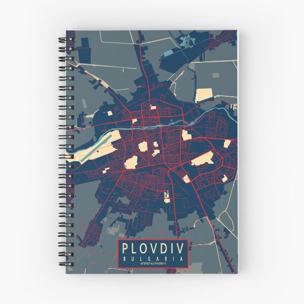 Item preview, Plovdiv City Map of Bulgaria - Hope designed and sold by deMAP.