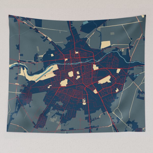 Item preview, Plovdiv City Map of Bulgaria - Hope designed and sold by deMAP.