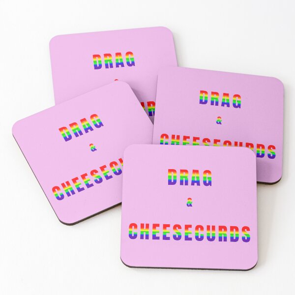 Item preview, Drag and Cheese Curds Rainbow designed and sold by KMGraphics99.