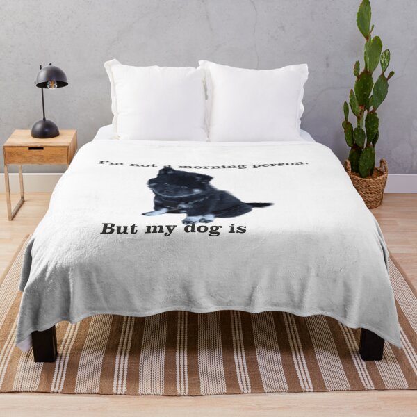 Item preview, I'm Not a Morning Person, But My Dog Is designed and sold by Tokke2.