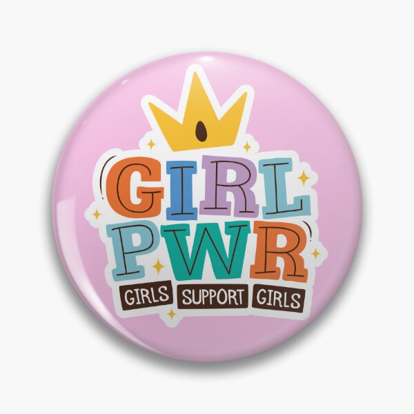 Item preview, Girl power- girls support girls designed and sold by Aleph-Mga.