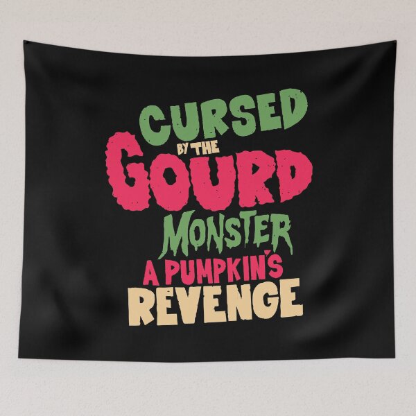 Item preview, Pumpkin's Grudge - Unleash 80s Horror Vibes this Halloween! designed and sold by Boogosh.