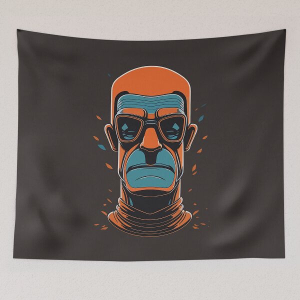 Item preview, futuristic man designed and sold by XikilloconX.
