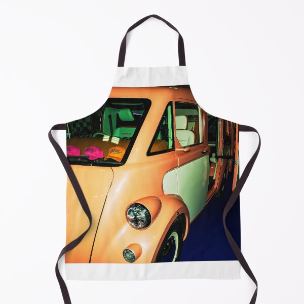 Item preview, Front of a orange/white Morris JE electric van designed and sold by Graham Cornall.