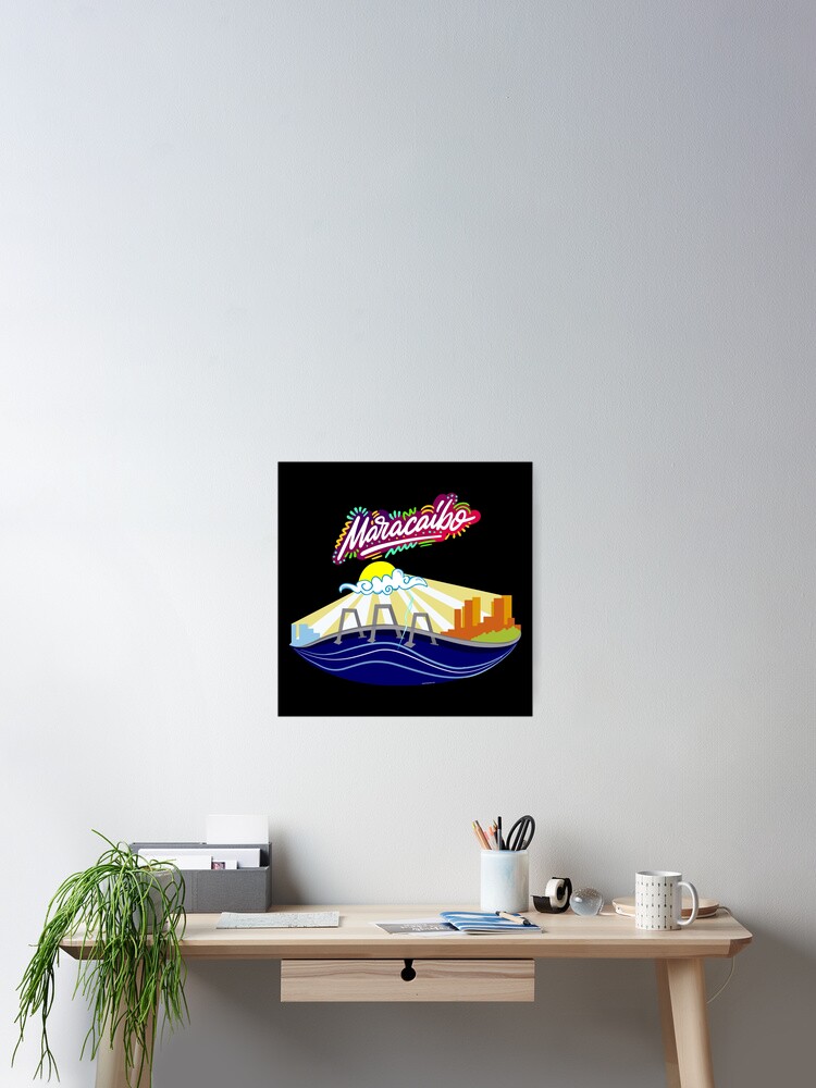 Imagen 2 de 3, Póster con la obra Maracaibo - Venezuela, diseñada y vendida por FotoLibreStudio.