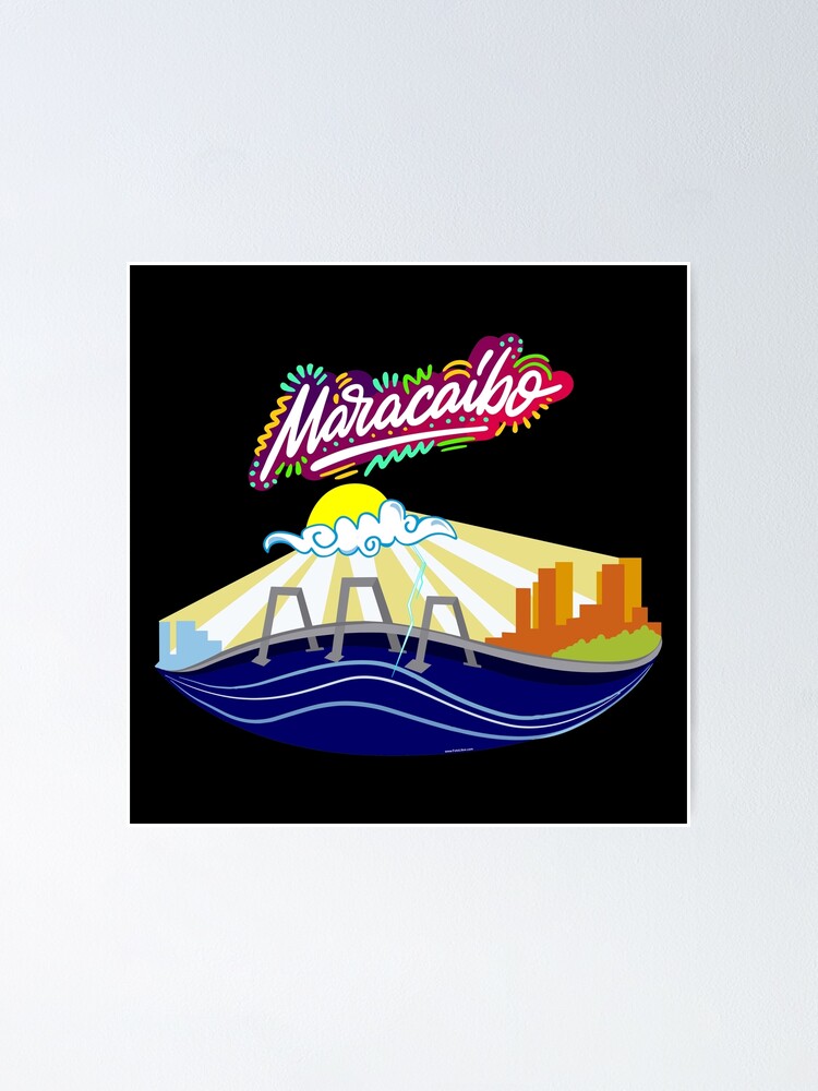Imagen 1 de 3, Póster con la obra Maracaibo - Venezuela, diseñada y vendida por FotoLibreStudio.