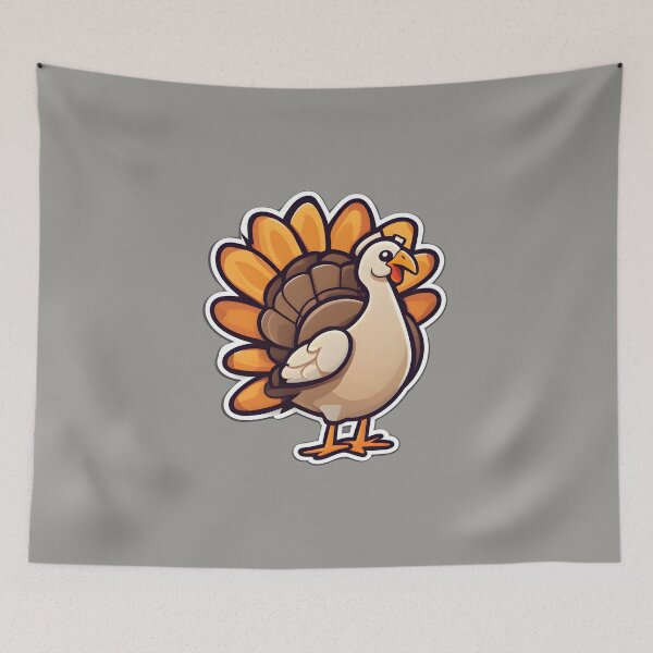 Item preview, lovely turkey designed and sold by MiniCharm.