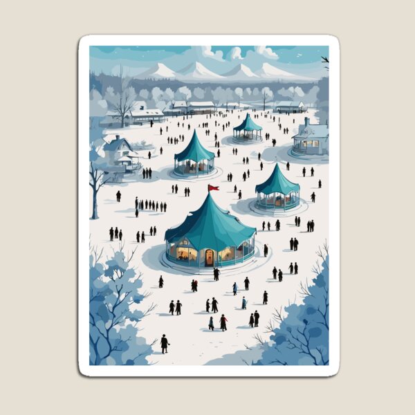 Aperçu de l'œuvre Carnaval d'hiver créée et vendue par PrithviApparels.