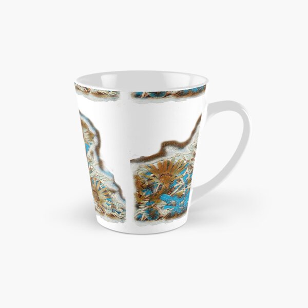 Item preview, Gazania Flowers Brown  turquoise Photo with Effects designed and sold by DianeBP.