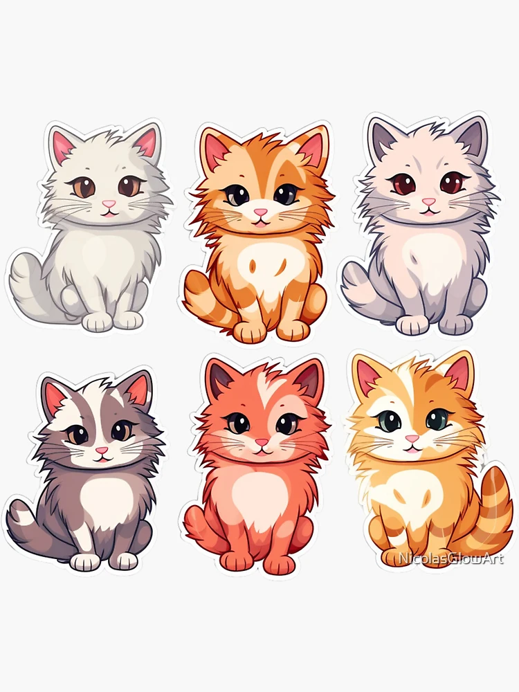 94+ Thousand Cute Cat Stickers Royalty-Free Images, Stock Photos & Pictures