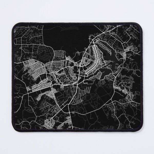 Item preview, Brasilia City Map of Brazil - Full Moon designed and sold by deMAP.