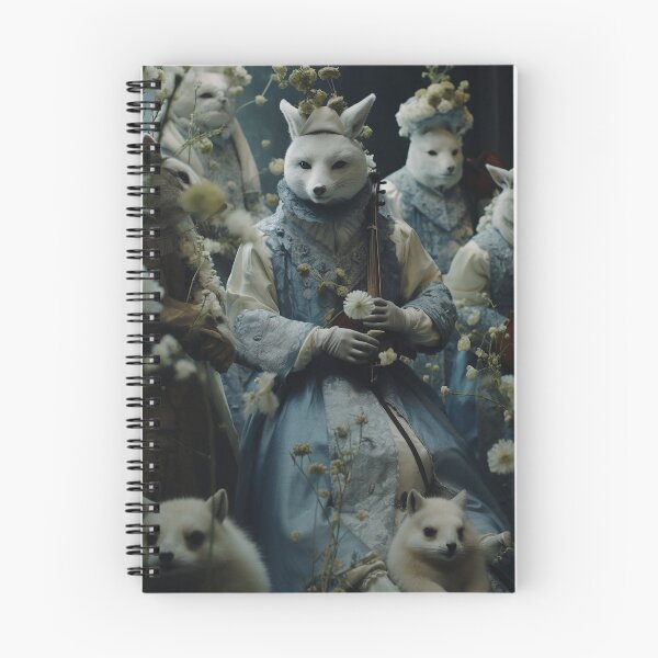 Item preview, A Gathering in White and Blue designed and sold by ElenaDuffArt.