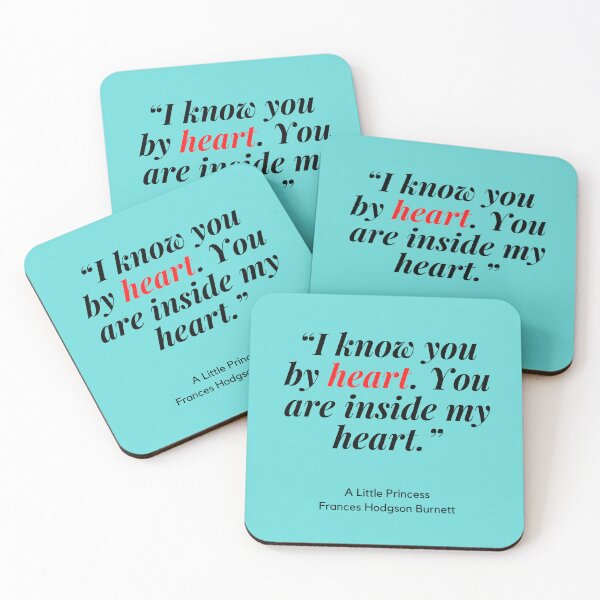 Item preview, A Little Princess book quote designed and sold by Kuotica.