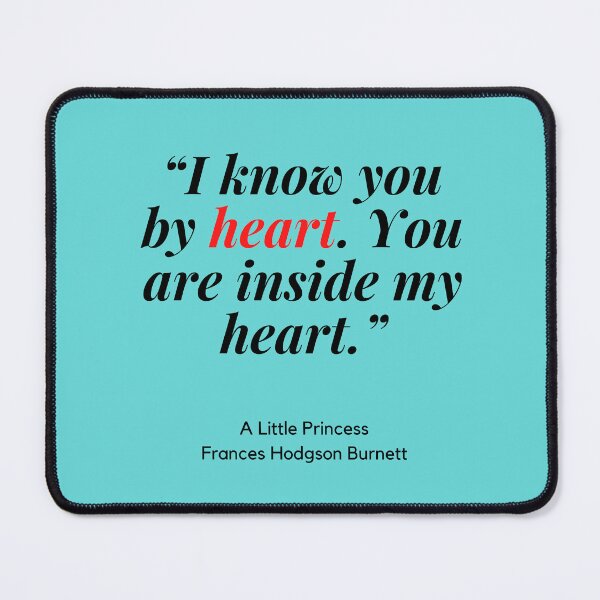 Item preview, A Little Princess book quote designed and sold by Kuotica.