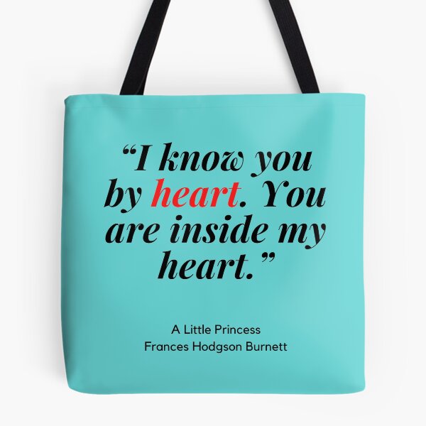 Item preview, A Little Princess book quote designed and sold by Kuotica.