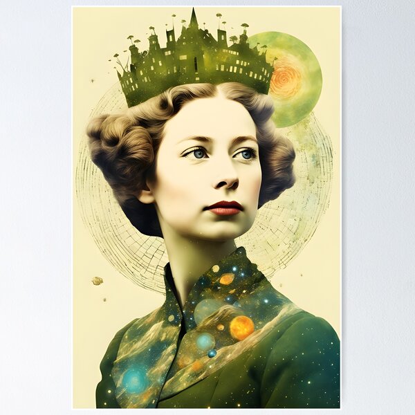 Item preview, Queen Elizabeth- FamousTaurus designed and sold by MarisePix.