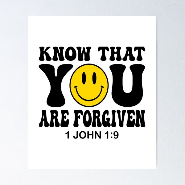 Item preview, You Are Forgiven - Christian Affirmation - Inspirational designed and sold by RLYGR8.