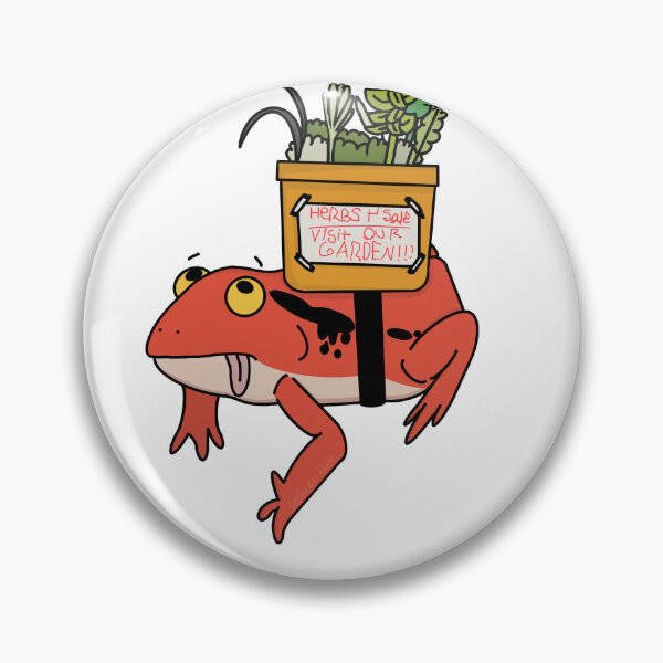 Item preview, Herb Garden Frog designed and sold by TheArtster.