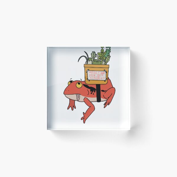 Item preview, Herb Garden Frog designed and sold by TheArtster.