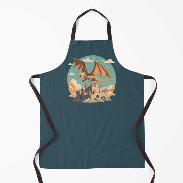 Item preview, Dragon Flying Over a Castle designed and sold by XikilloconX.