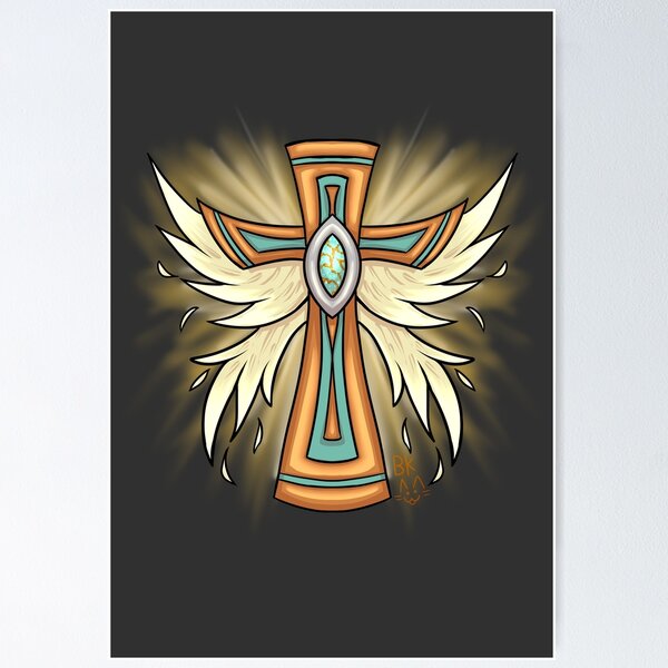 Item preview, Angelic Cross  designed and sold by BluekittieArts.