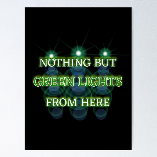 Item preview, Nada más que luces verdes designed and sold by RGPdesigns.