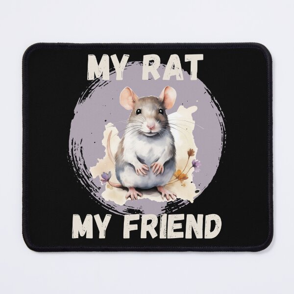 Item preview, Watercolor Rat My Rat My Friend designed and sold by Madlen-moon.