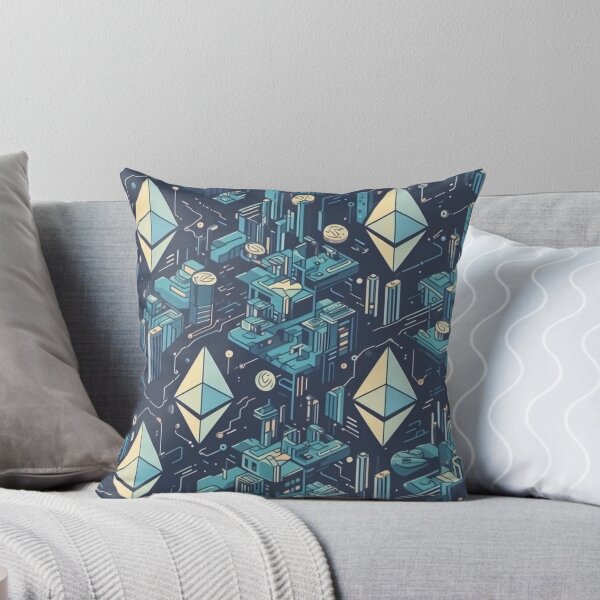Item preview, Ethereum logo pattern designed and sold by Fantes.