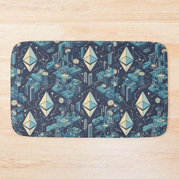 Item preview, Ethereum logo pattern designed and sold by Fantes.