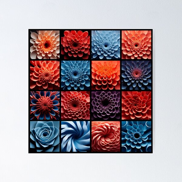 Item preview, 3D Flowers Pattern Design  designed and sold by Brendon987.