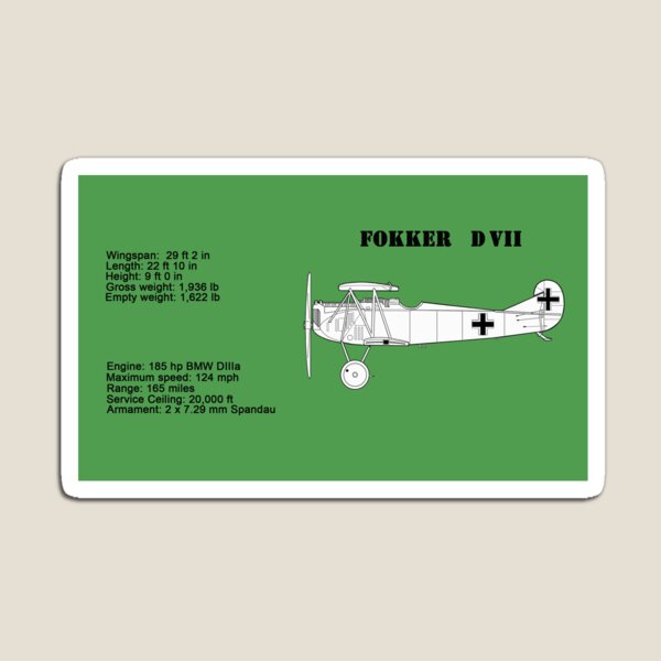 Item preview, WW1 Greatest Aircraft - Fokker DVII designed and sold by PlaneNut.