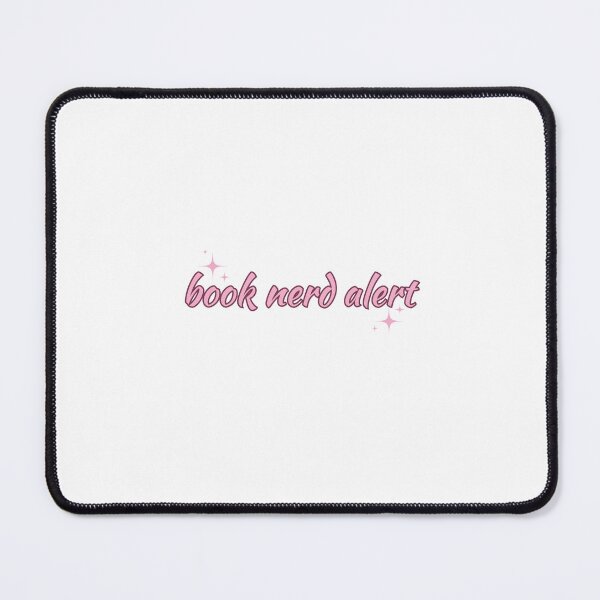 Item preview, Book Nerd Alert designed and sold by DESIGNERSSHOPP.