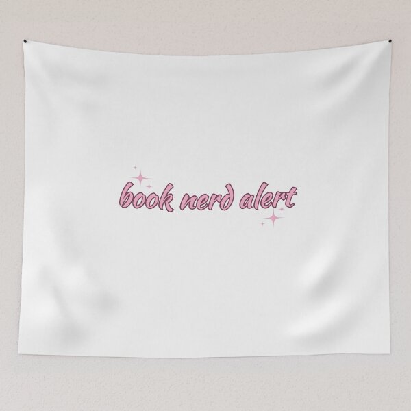 Item preview, Book Nerd Alert designed and sold by DESIGNERSSHOPP.