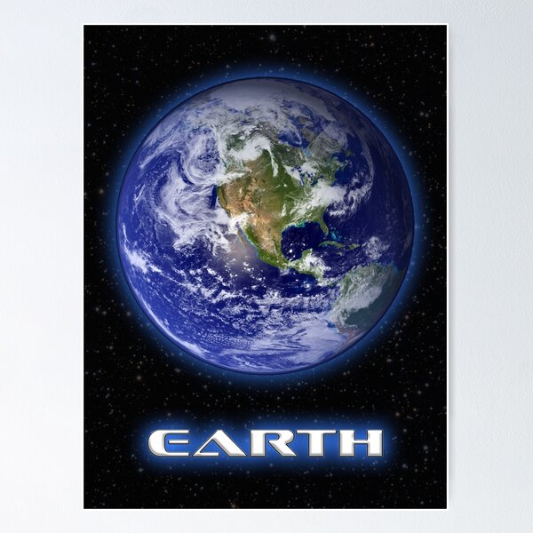 Item preview, Planet Earth Wall Art designed and sold by Space Boss.