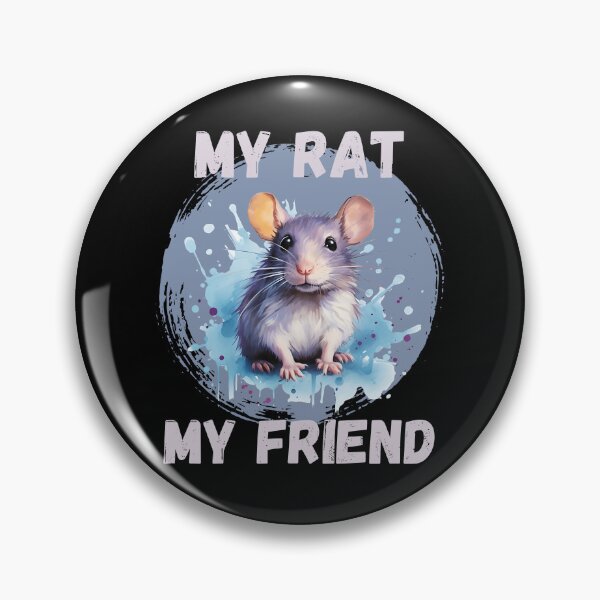 Item preview, Watercolor Rat My Rat My Friend designed and sold by Madlen-moon.