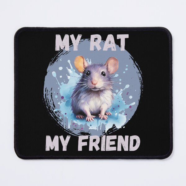 Item preview, Watercolor Rat My Rat My Friend designed and sold by Madlen-moon.