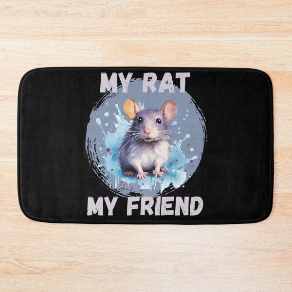 Item preview, Watercolor Rat My Rat My Friend designed and sold by Madlen-moon.