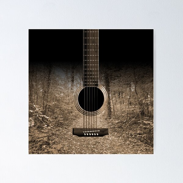 Item preview, Sepia Forest Guitar designed and sold by PIX-L-8.