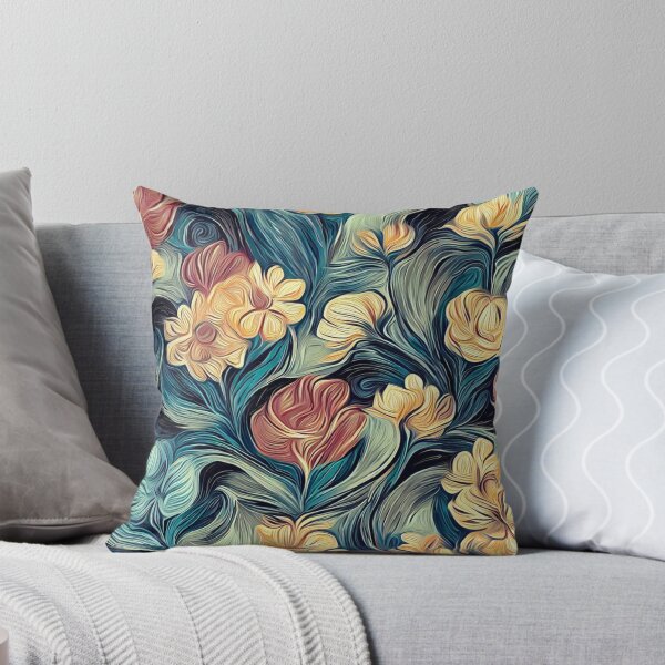 Item preview, Floral 10 designed and sold by blackwhiteblue.