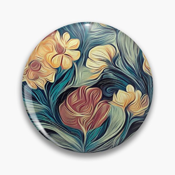 Item preview, Floral 10 designed and sold by blackwhiteblue.