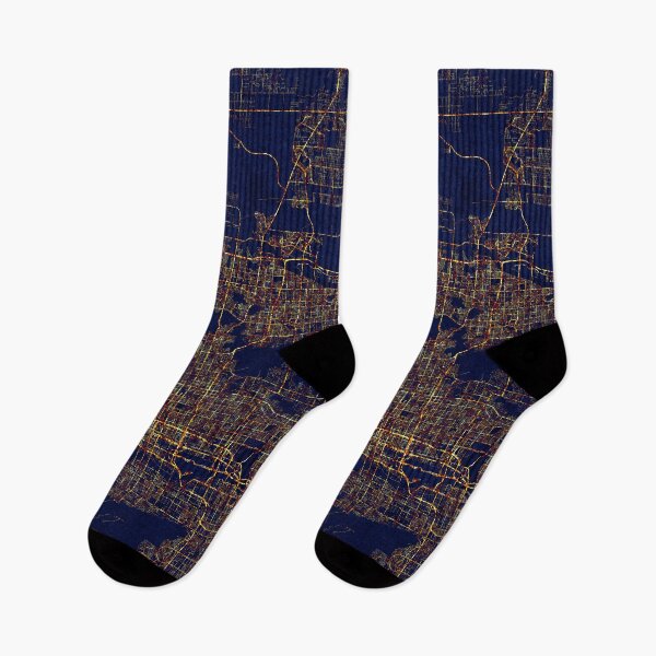 Item preview, Phoenix, Arizona, USA Map - City At Night designed and sold by deMAP.