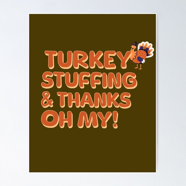 Item preview, Turkey Stuffing & Thanks Oh My! designed and sold by Beverly Kempf.