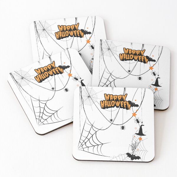 Item preview, Halloween - lots of tangled cobwebs and spiders designed and sold by esao.