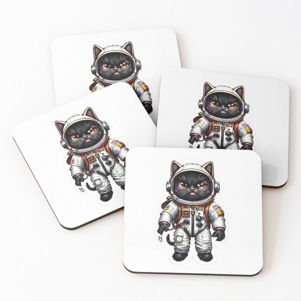 Item preview, astronaut cat designed and sold by 1nnovativeStyle.