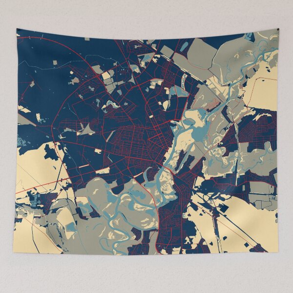 Item preview, Gomel City Map of Belarus - Hope designed and sold by deMAP.