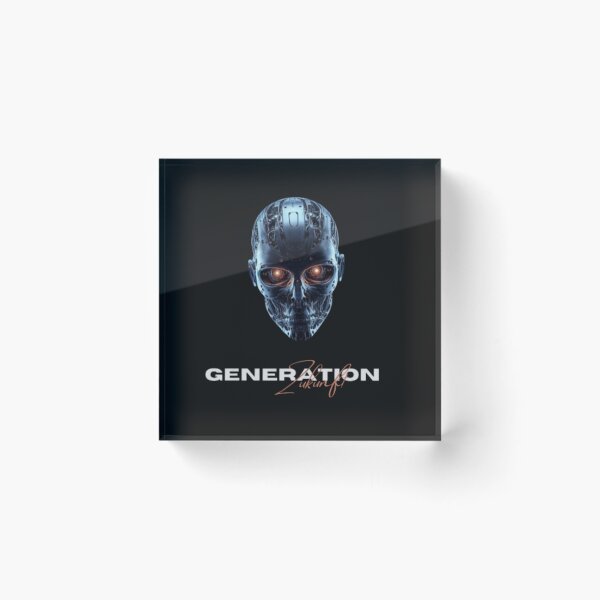 Item preview, AI robot head futuristic - future generation designed and sold by danny-Dsign.
