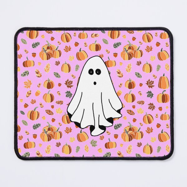 Item preview, Ghost, pumpkins and leafs designed and sold by Ana Gorozpe.