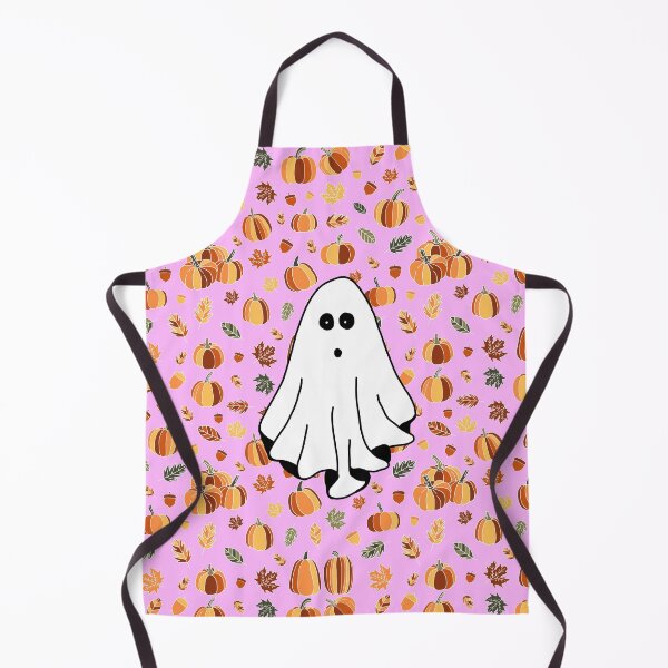 Item preview, Ghost, pumpkins and leafs designed and sold by Ana Gorozpe.
