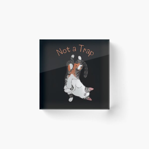 Item preview, Not a Trap - Calico Cat - Gifts for Cat Lovers designed and sold by FelineEmporium.
