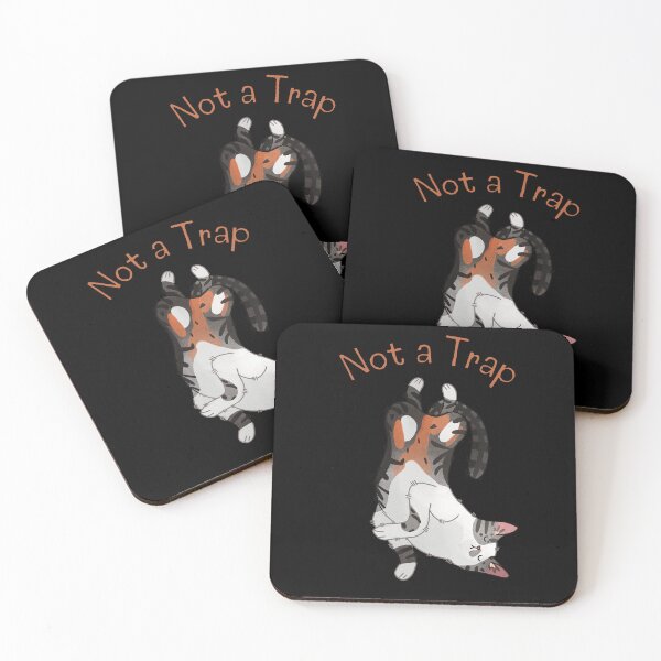 Item preview, Not a Trap - Calico Cat - Gifts for Cat Lovers designed and sold by FelineEmporium.